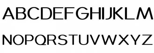 coughymachine Font UPPERCASE