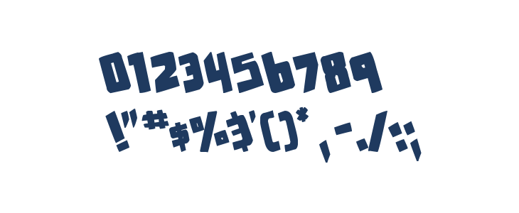 counter hit! Bold Other Characters