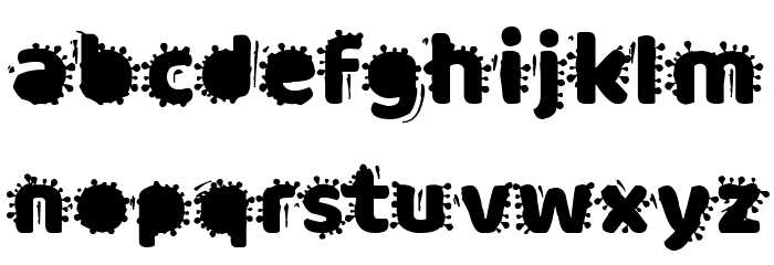 coved Font LOWERCASE