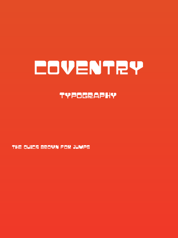 coventry Poster