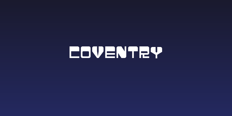 coventry Social Header