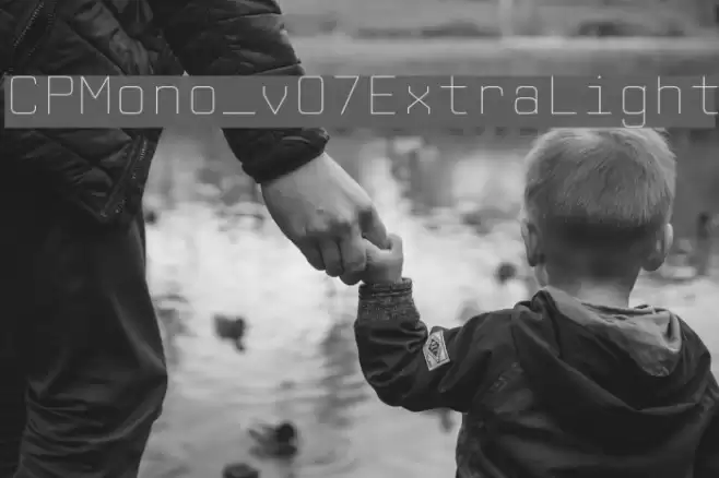 CPMono_v07ExtraLight フォント examples