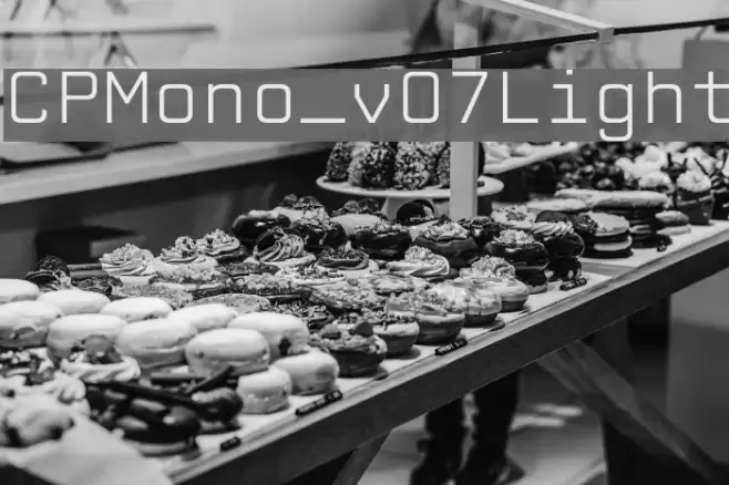 CPMono_v07Light Font examples