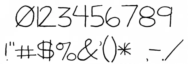 CPeas-Architect フォント その他の文字