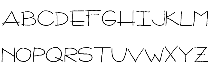 CPeas-Architect Font LOWERCASE