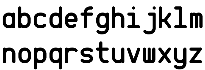 CQ Mono Font LOWERCASE