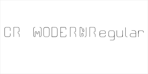 CR21MODERNRegular Logo