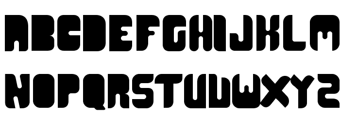 CR21TYPE Bold Font LOWERCASE