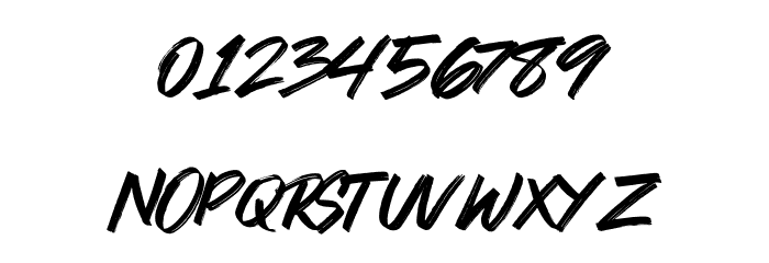 CRACKROCK Font OTHER CHARS