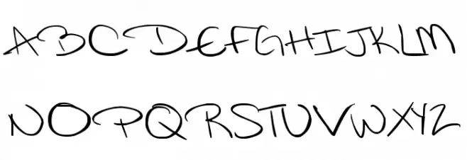 CRAE Schriftart Groß