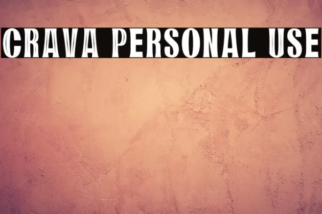 CRAVA Personal Use Example 3