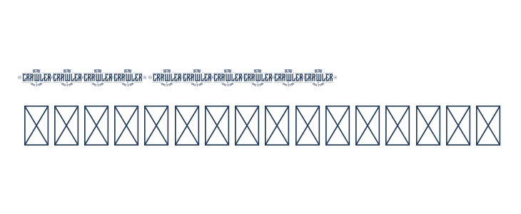 CRAWLER Italic Demo Other Characters