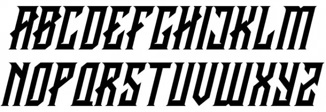 CRAWLER Italic Demo Polices MAJUSCULES