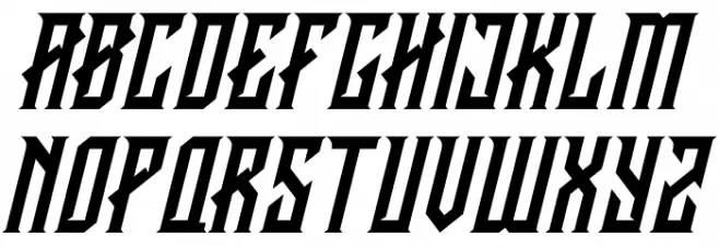 CRAWLER Italic Demo Font Litere mari