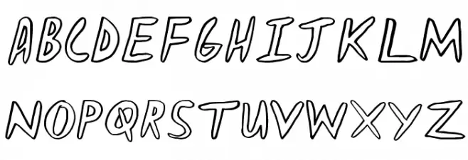 CRAYCRAY FOR YOU Schriftart Groß