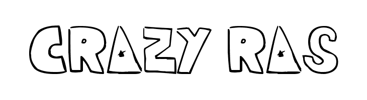 CRAZY RAS  font caratteri gratis