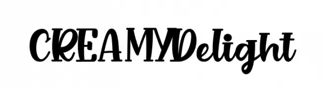 CREAMY Delight  Frei Schriftart Herunterladen