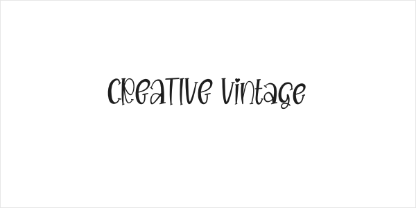 CREATIVE Vintage Logo