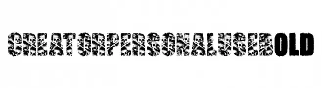 CREATOR PERSONAL USE Bold  Fuentes Gratis Descargar