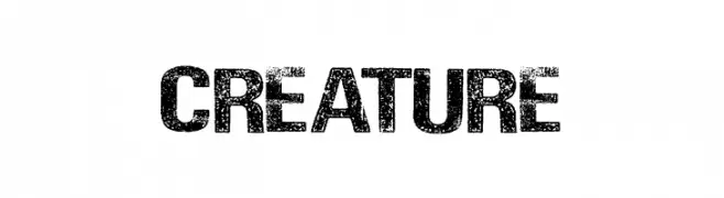 CREATURE  フリーフォントのダウンロード