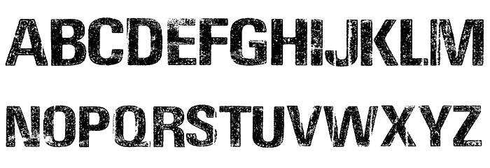 CREATURE Font Litere mari