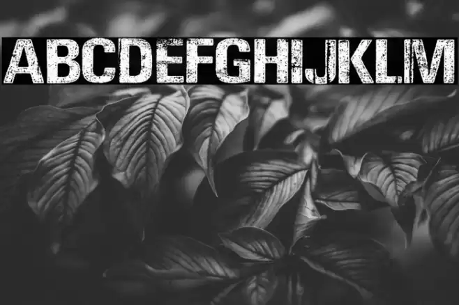 CREATURE Font examples