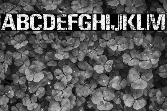 CREATURE Font examples