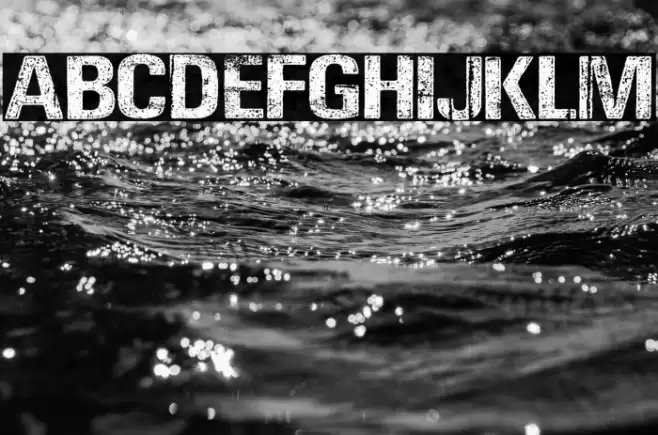 CREATURE Font examples