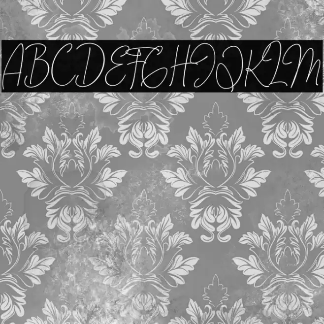 CREMISS Signature Regular Font examples