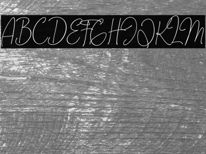 CREMISS Signature Regular Font examples