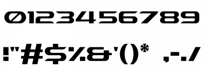 CRENZO Font OTHER CHARS