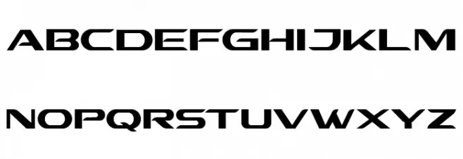 CRENZO 字体 大写