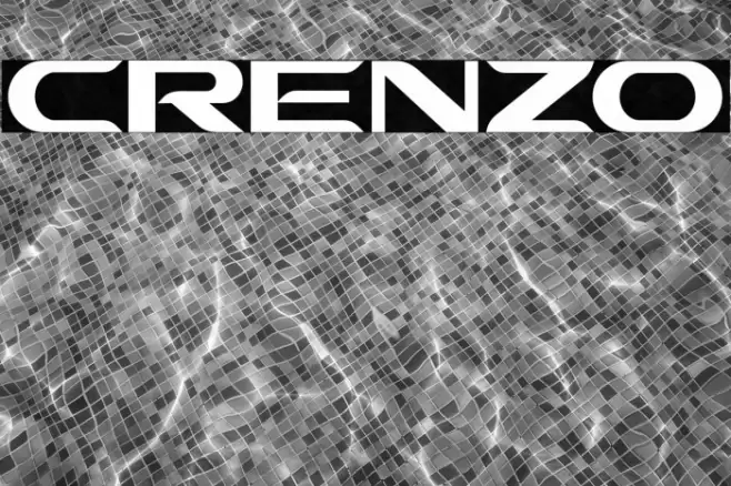 CRENZO Font examples