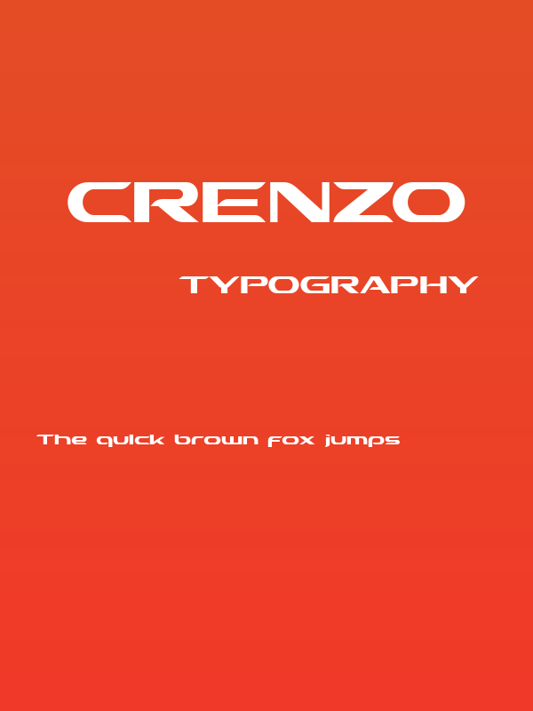 CRENZO Poster