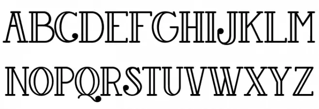 CRIMSONS Regular Schriftart Groß