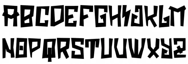 CRITRACE Шрифта ВЕРХНИЙ