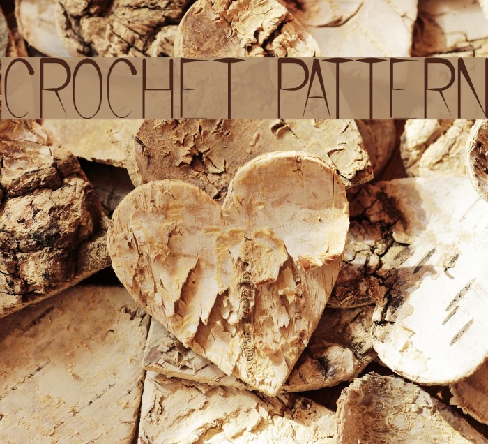 CROCHET PATTERN Font examples