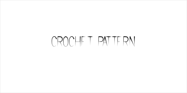 CROCHET PATTERN Logo