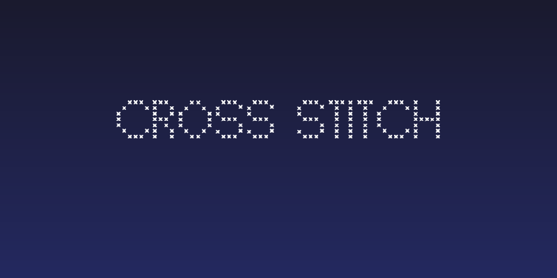 CROSS STITCH Social Header