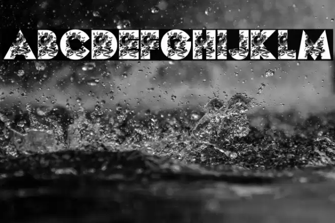 CROSSBONES PERSONAL USE Bold Font examples