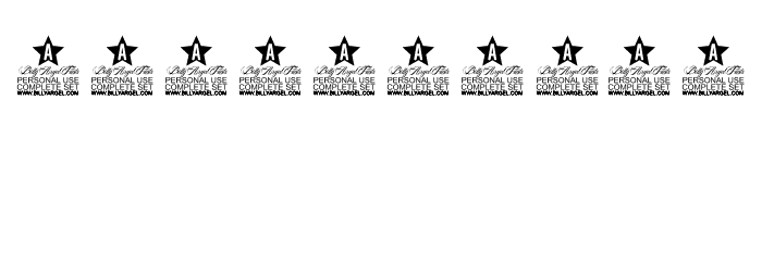 CROSSROADS CONDENSED PERSONAL USE Regular Font OTHER CHARS
