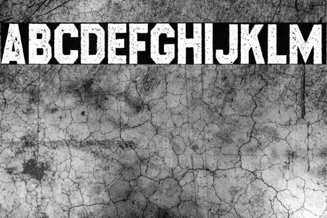 CROSSROADS CONDENSED Font examples