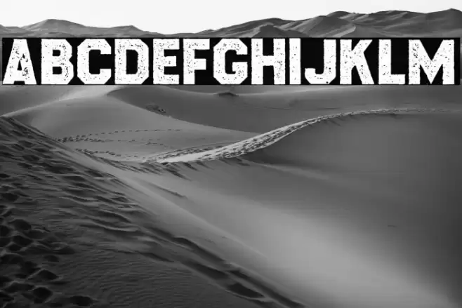 CROSSROADS PERSONAL USE Regular Font examples