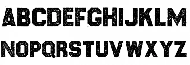 CROSSROADS PERSONAL USE Regular फ़ॉन्ट लोअरकेस
