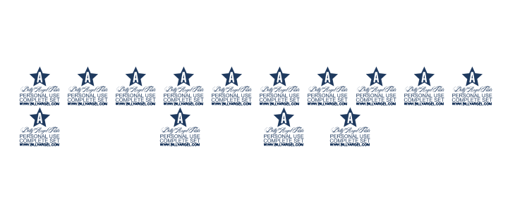 CROWD PERSONAL USE Bold Other Characters