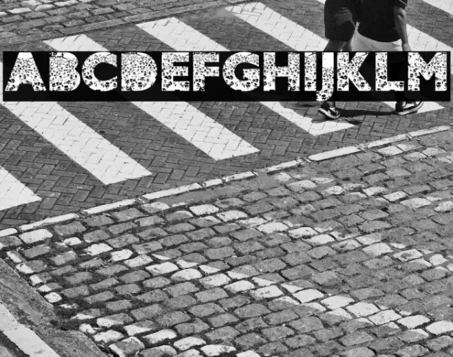 CROWD PERSONAL USE Bold Font examples