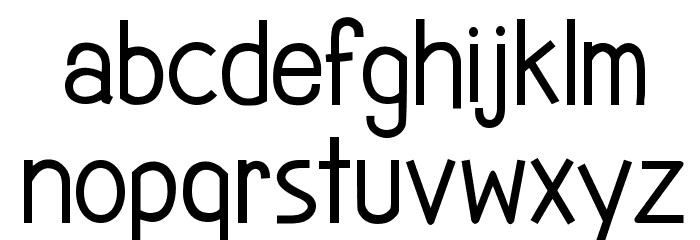 CRU-Akkades Font LOWERCASE