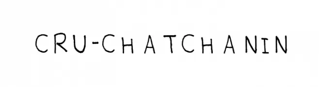 CRU-CHATCHANIN  baixar fontes gratis