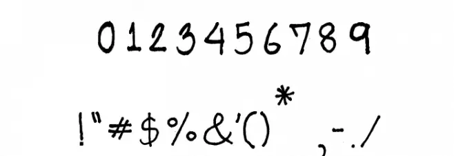 CRU-CHATCHANIN Font OTHER CHARS