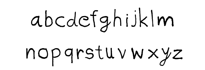 CRU-CHATCHANIN Font LOWERCASE